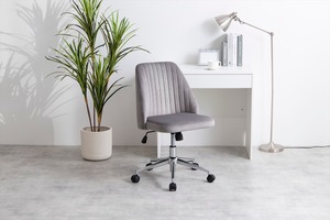 Fleur ベロアデスクチェア