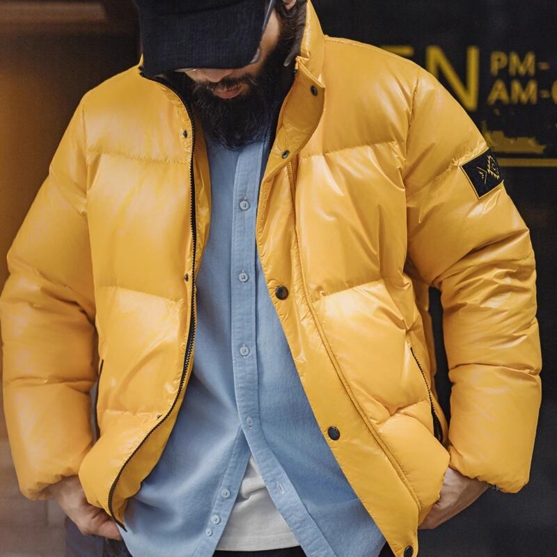 スタンドカラーダウンジャケット A18135