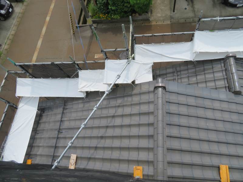 工事現場 雨対策 レイン棒 シート単品 | ゆ～すふる