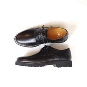 TOMOTAKA  Black French Service Shoes