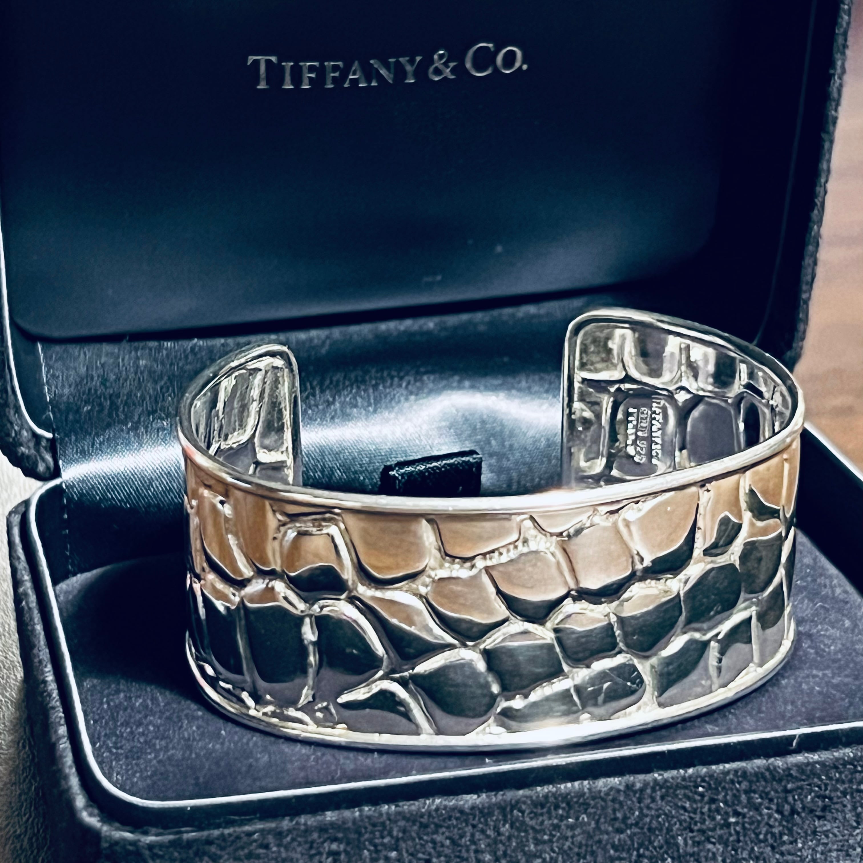 ヴィンテージ] TIFFANY&Co. ティファニー ビーンカフス シルバー 