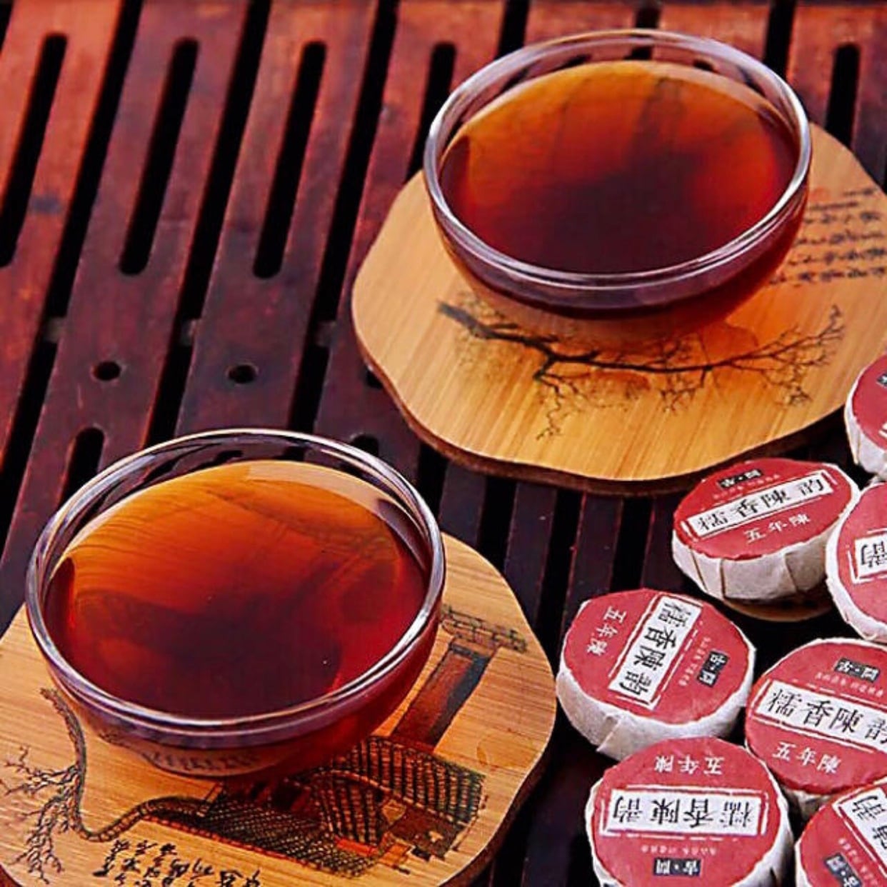 黒茶】糯香陳韻 10個/袋 | 五福茶荘