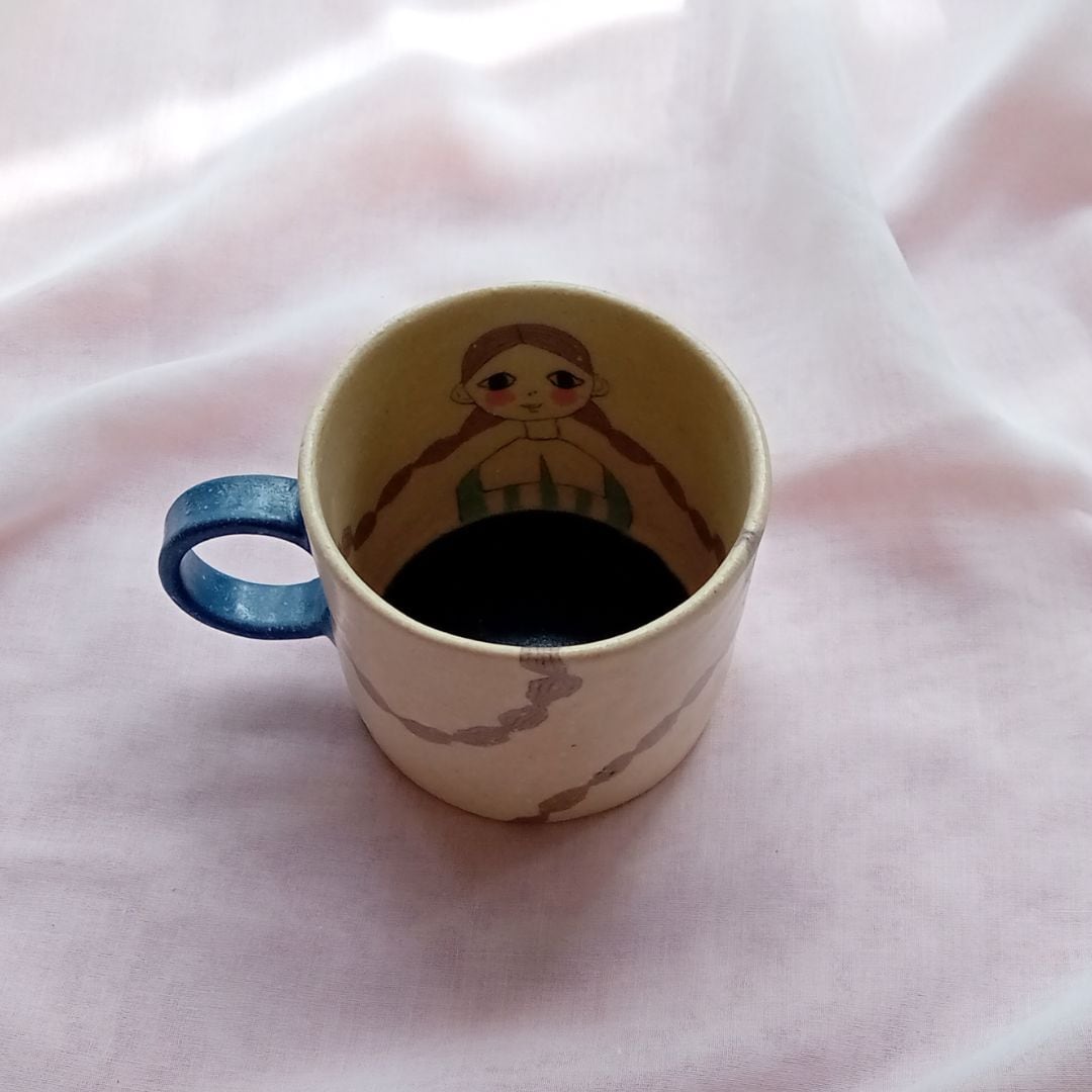 女の子マグ 田中ちあき | こいし屋 -手しごと、くらしの道具のお店-