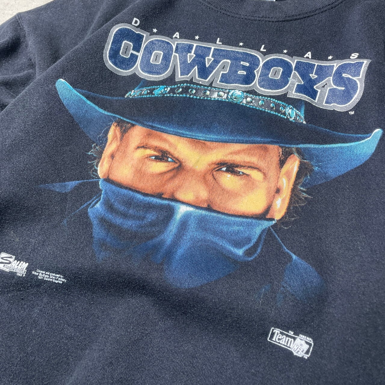 90年代 USA製 NFL Dallas Cowboys チームロゴ プリント スウェット ...