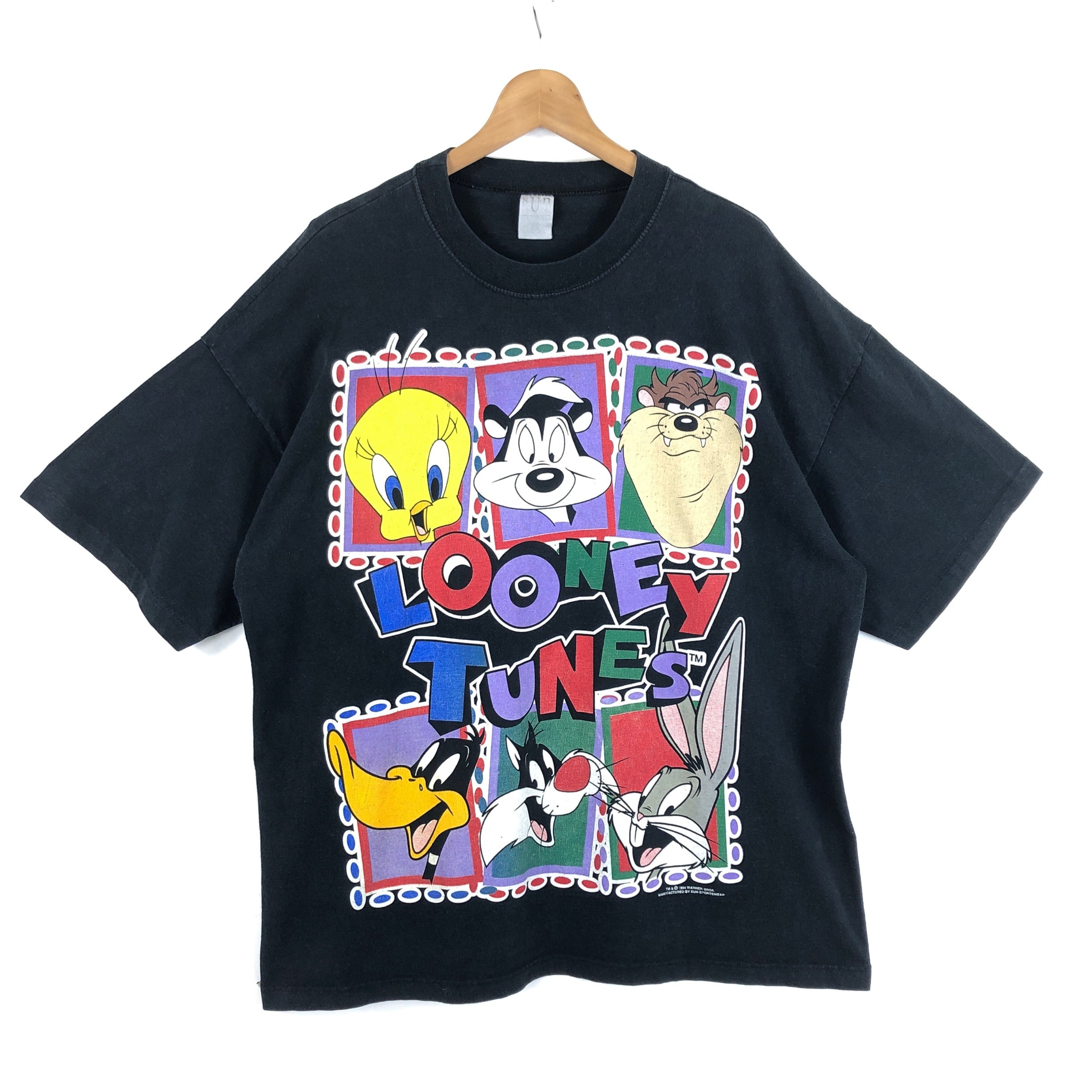 90s SUN SPORTS Tシャツ LOONEY TUNES ルーニーテューンズ USA製  