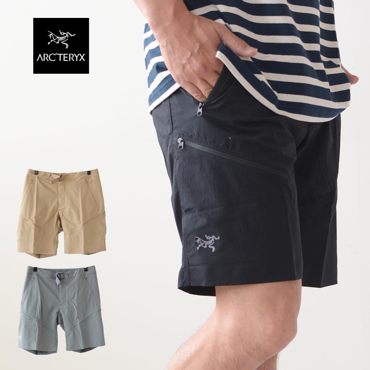 ARC'TERYX [アークテリクス正規代理店] Gamma Quick Dry Short 9 Men's [30773]  ガンマクイックドライショーツ9インチ メンズ・ソフトシェルパンツ・ランニング・トレーニング MEN'S [2023SS] | refalt  online store