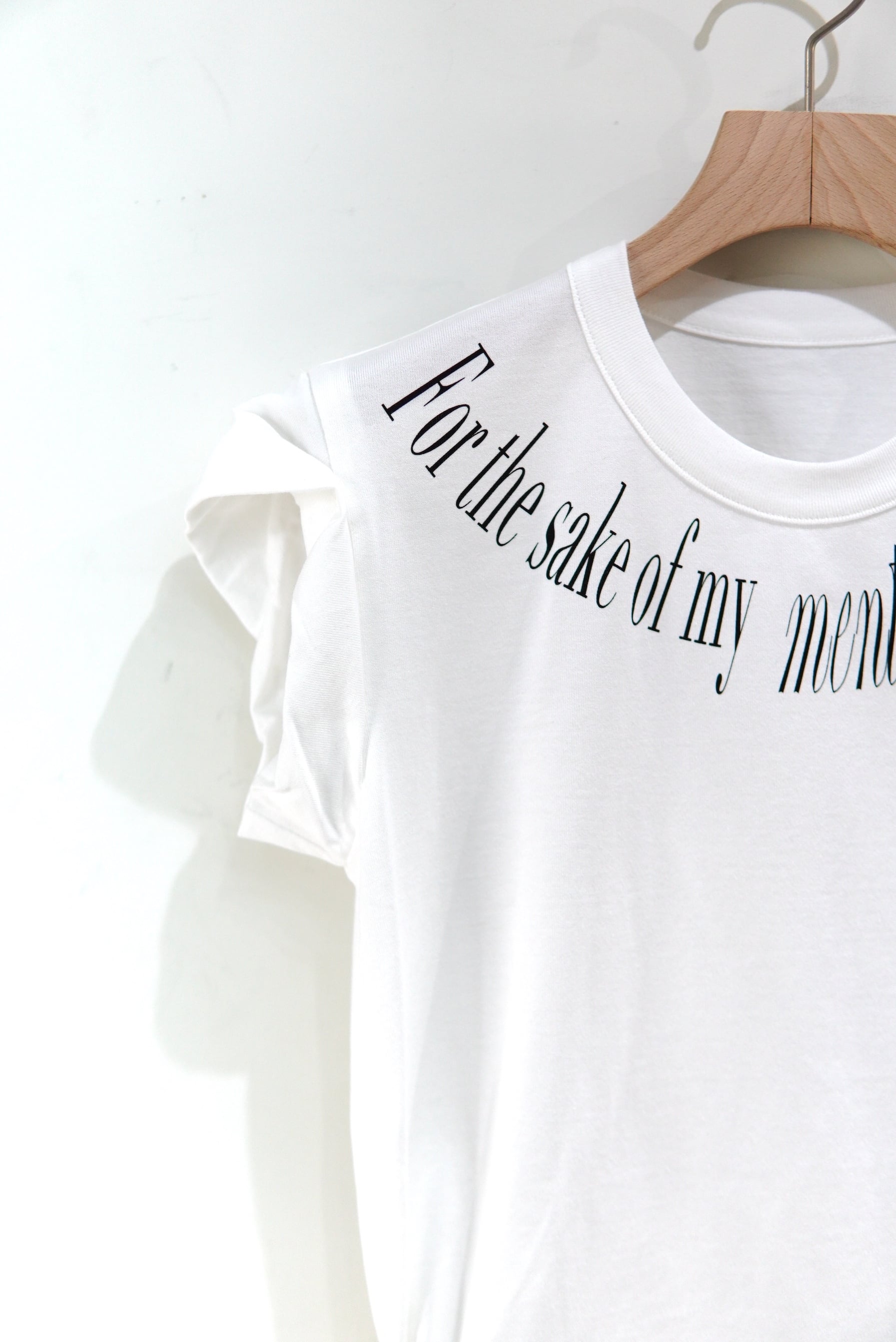 cobble du / Health tee / WHITE | POETRY