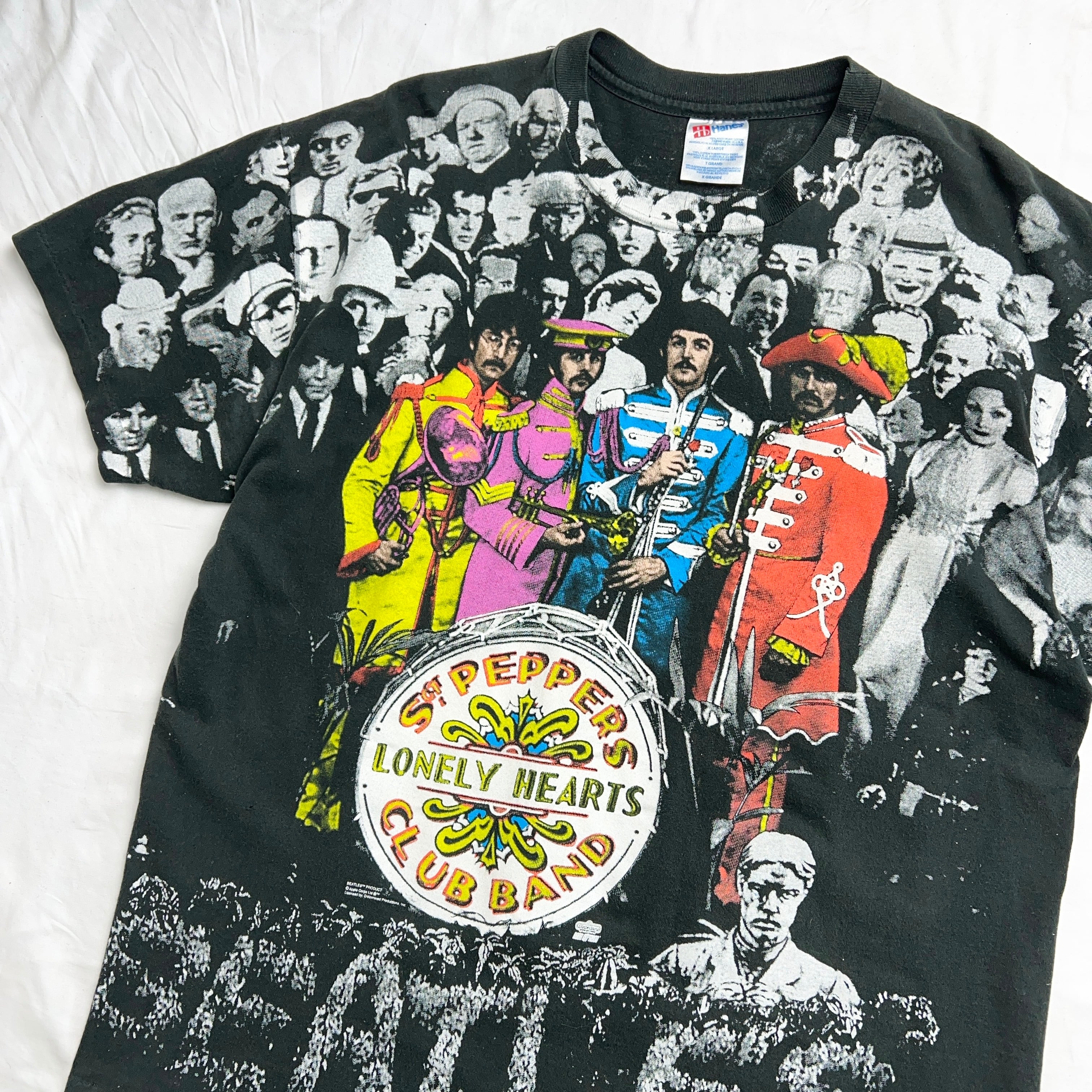 90's THE BEATLES SGT. PEPPERS LONELY HEARTS CLUB BAND Tshirt 90