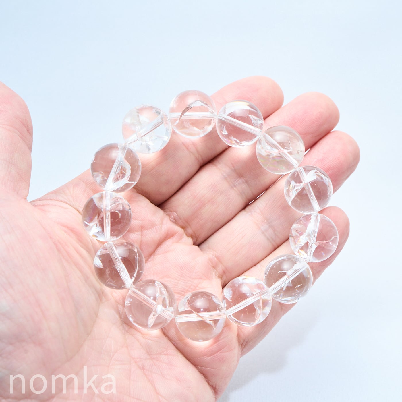 Special Price】大玉16mm アイリスクォーツ一連ブレスレット(約16.5cm