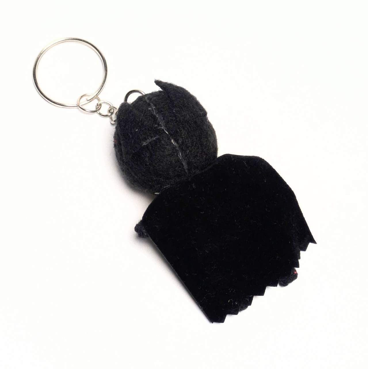 【 BATMAN ( バットマン ) 】 Voodoo doll KeyHolder / ブードゥー人形 / 身代わり人形 /お守り人形 〚アメリカン雑貨 アメトイ〛