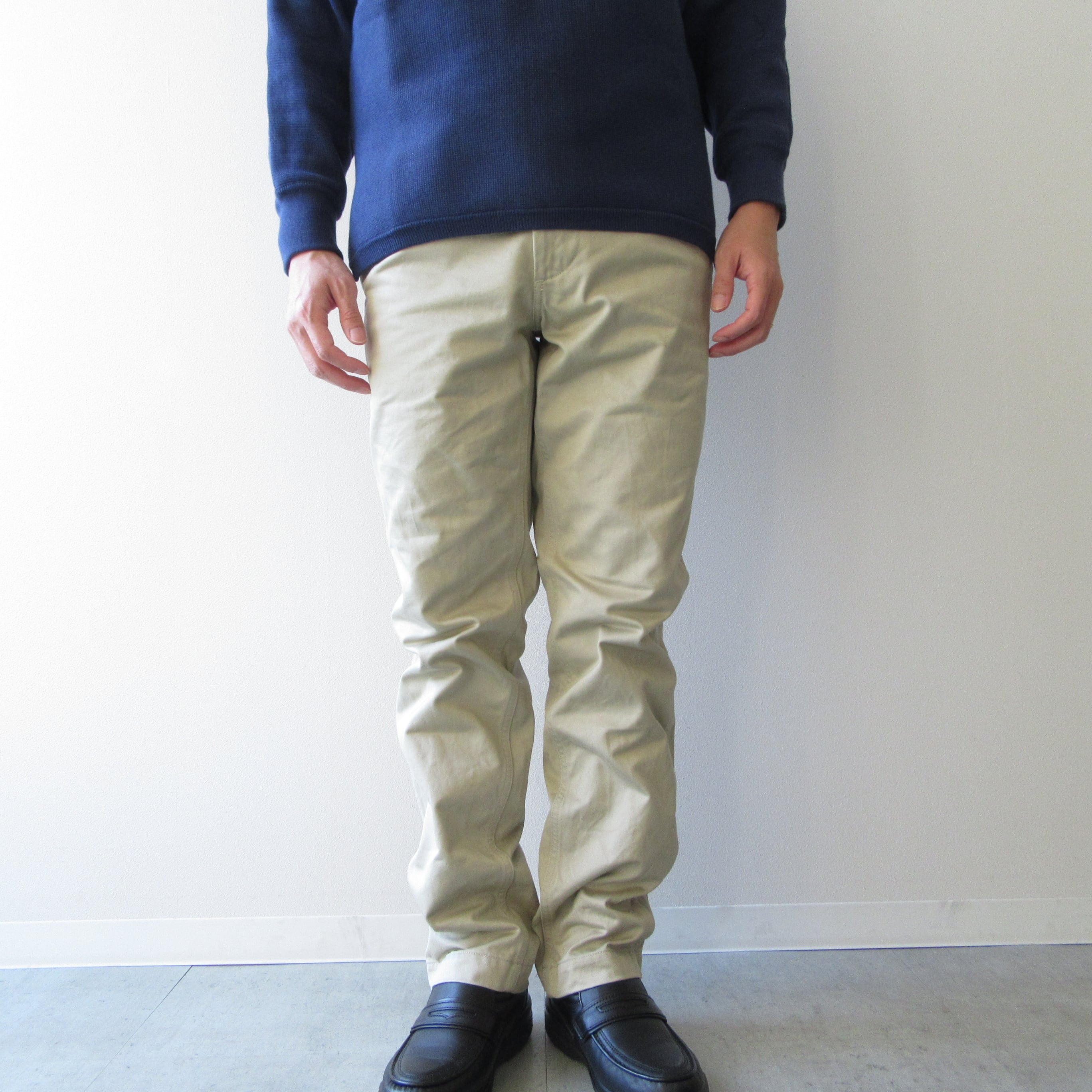 FOR FACTORY ナローU.Sトラウザー ベージュ FOB FACTORY ナロー U.S トラウザーズ ベージュ | セレクトショップen