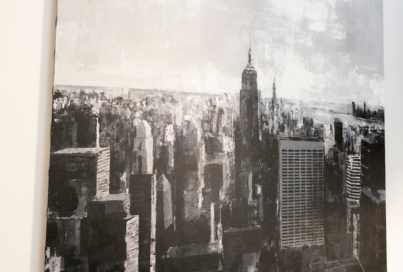 New York, city scape composition #15 / ニューヨークの街を描いた