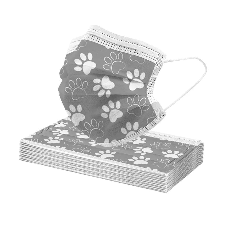 ※再販※にくきゅう不織布マスク【10枚】or【7枚】