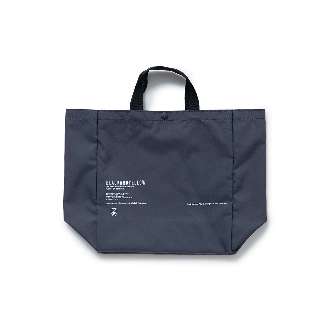 ミニトートバッグ / RATS(ラッツ) / NYLON MINI TOTE BAG(CHARCOAL)(25
