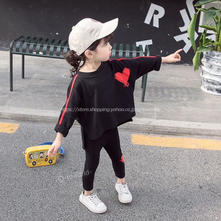 韓国子供服 女の子 セットアップ トップス パンツ 100 美品