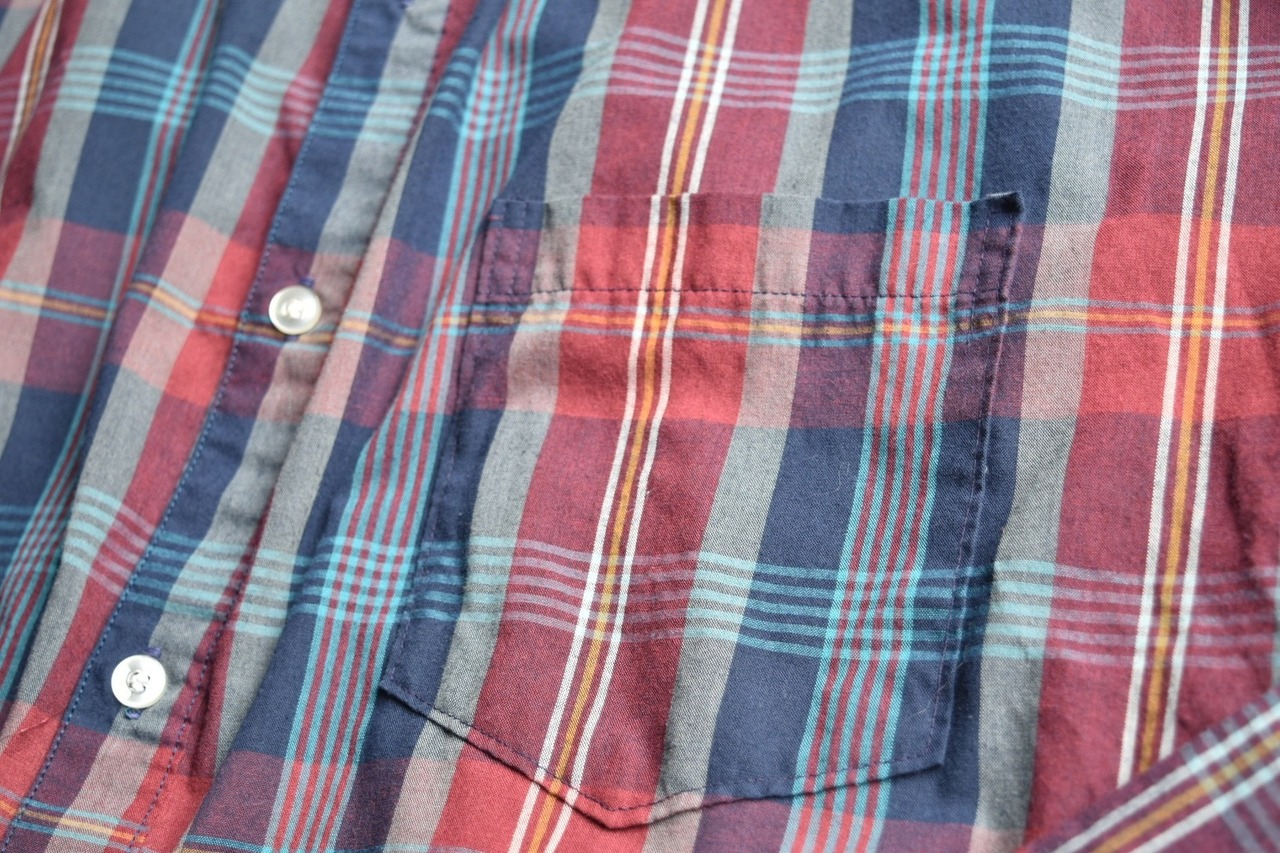 Christian Dior Monsieur Madras Check Long Shirt