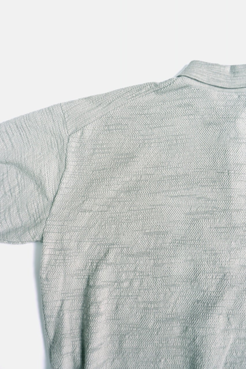 OG Slub Moss Stitch Polo S/S