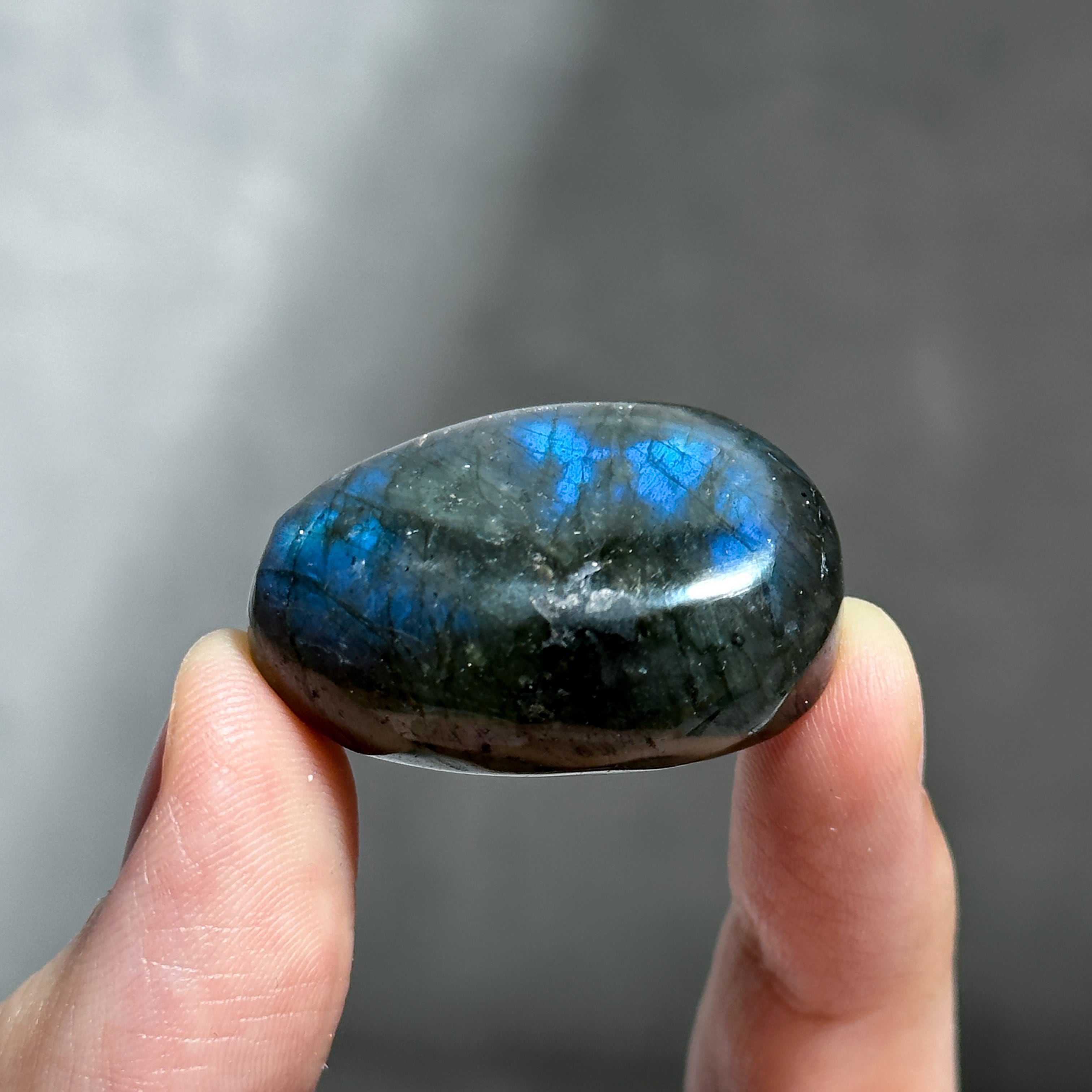 ラブラドライト タンブル93◇ Labradorite ◇天然石・鉱物