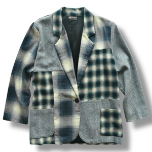 80s TRACY EVANS Tailored jacket