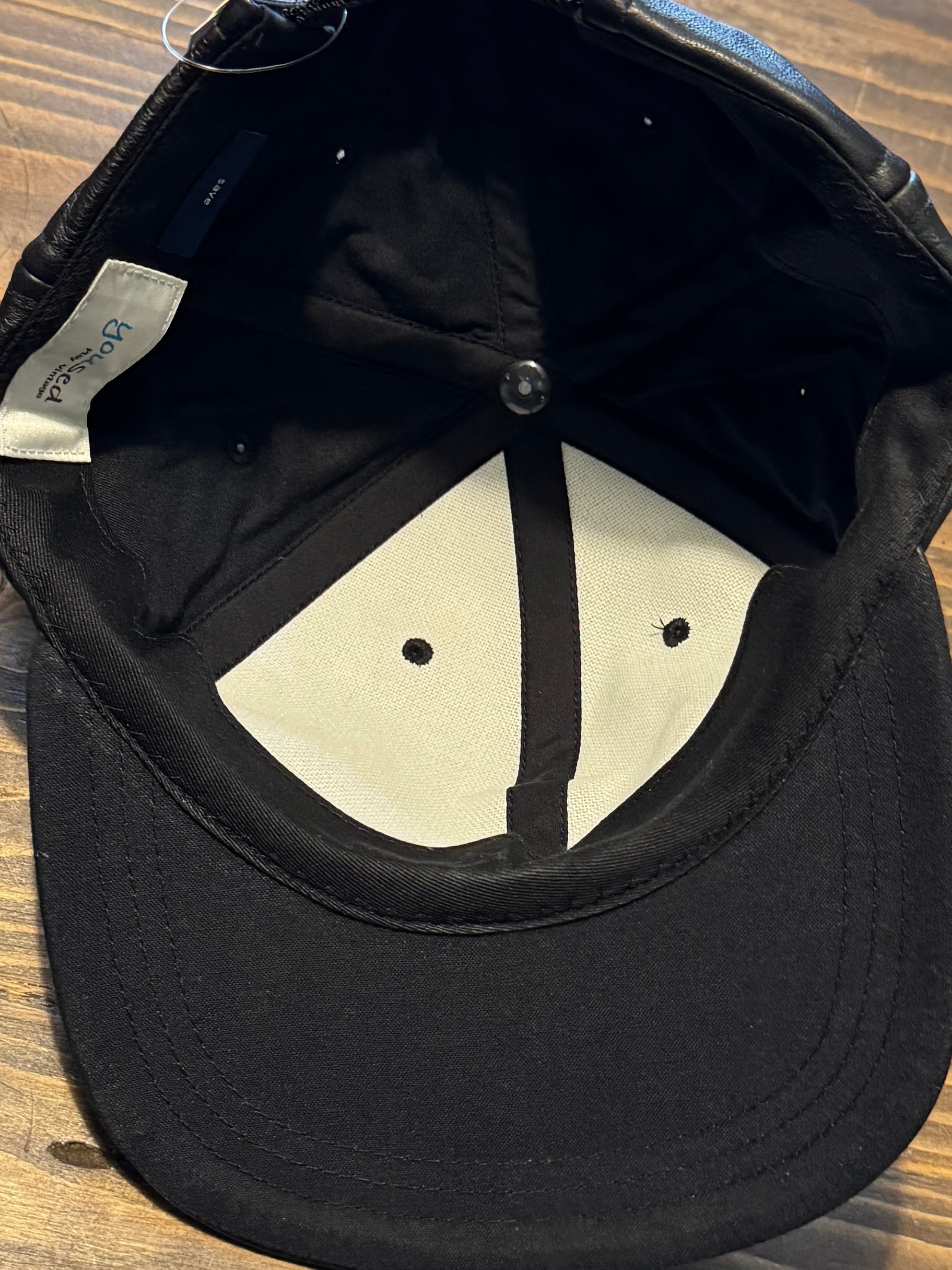 SAVE yoused レザーキャップ ベースボールキャップ 本革 yoused&save remake leather cap | yoused