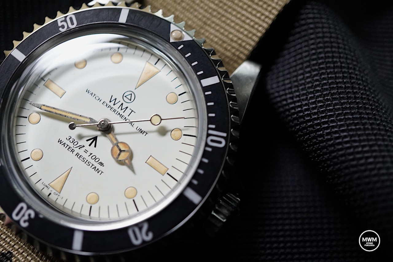 WMT ROYAL MARINE – British Armed Forces / Cream Dial AGED