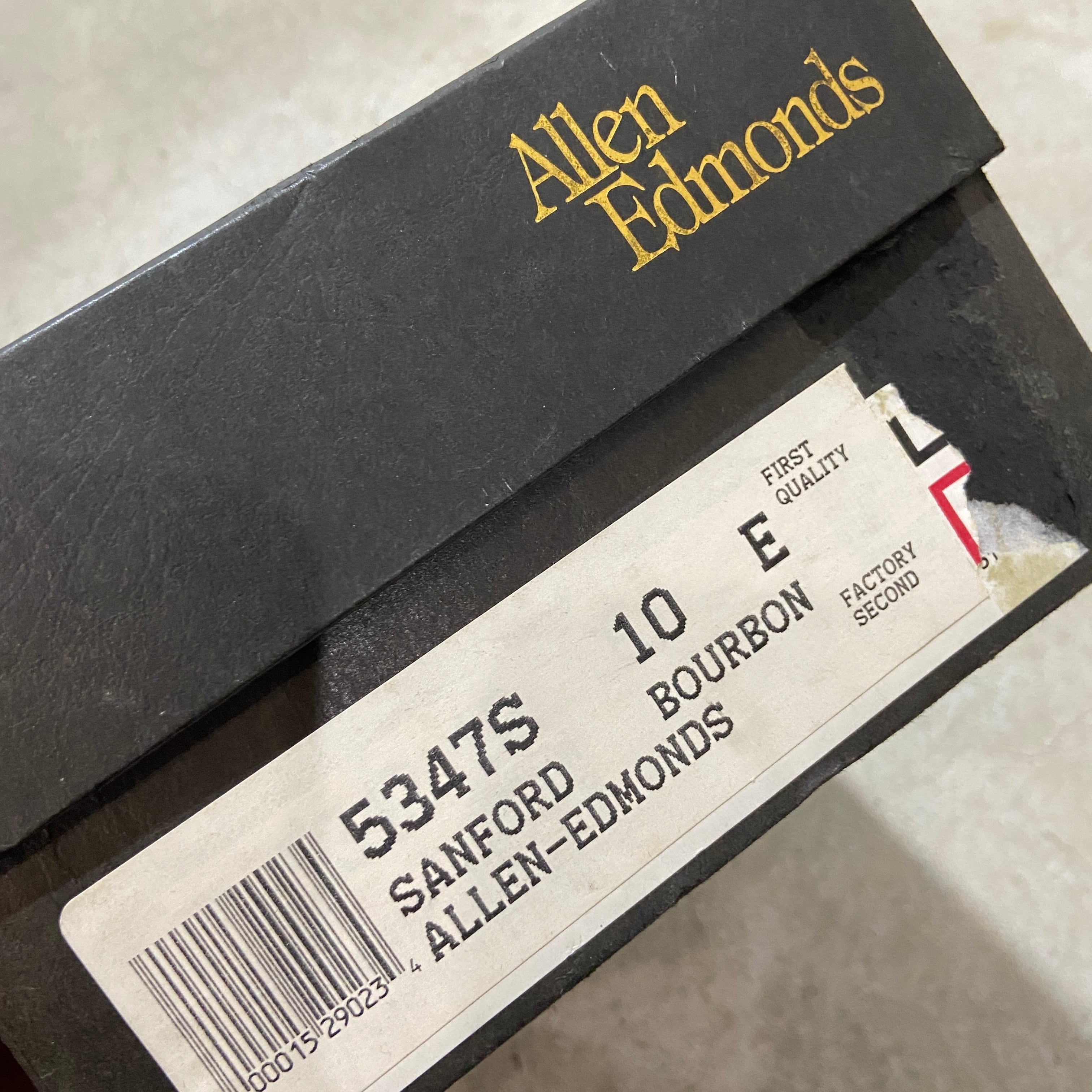 送料無料』箱付きデッドストック Allen edmonds Sanford 革靴 送料無料』箱付きデッドストック Allen edmonds Sanford 革靴