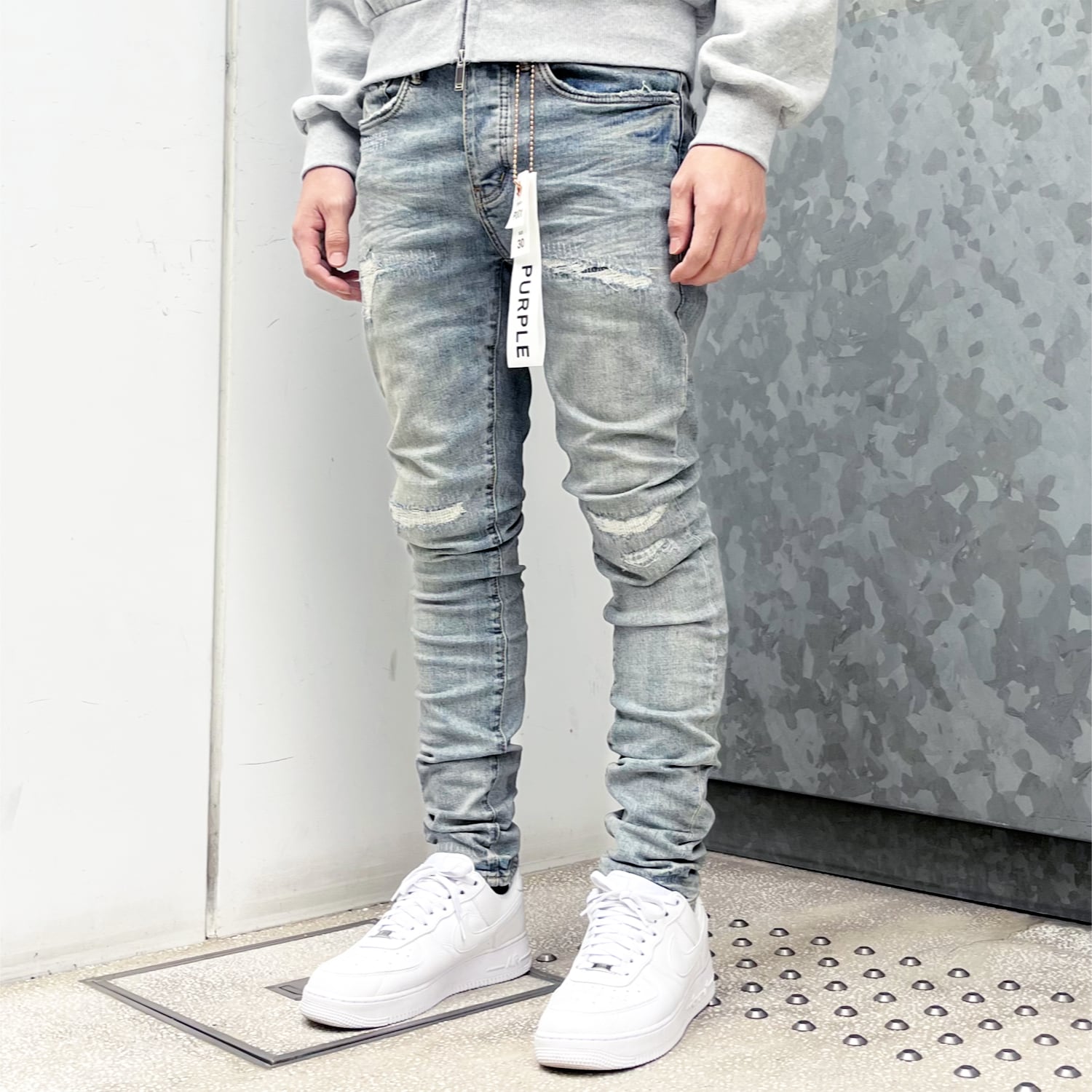 PURPLE BRAND / P001 Light Blue Vintage | HOLICK