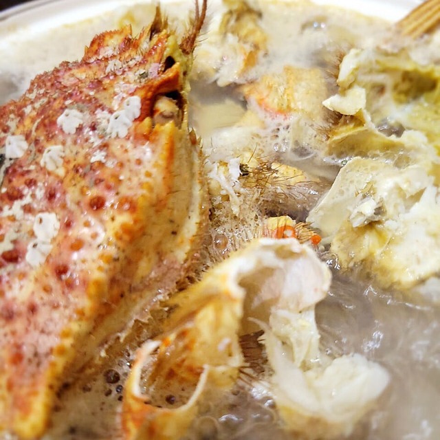 【期間限定！】青森旬の幻の食材 活蟹 濃厚味噌あり！ 青森県野辺地産 活トゲクリガニ オス  1杯約400g前後） ※水揚げ次第発送