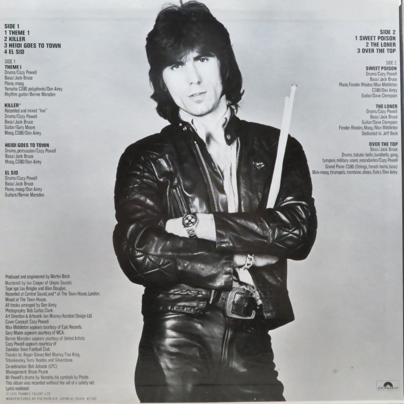 Cozy Powell / Over The Top [MPF 1249] - 画像2