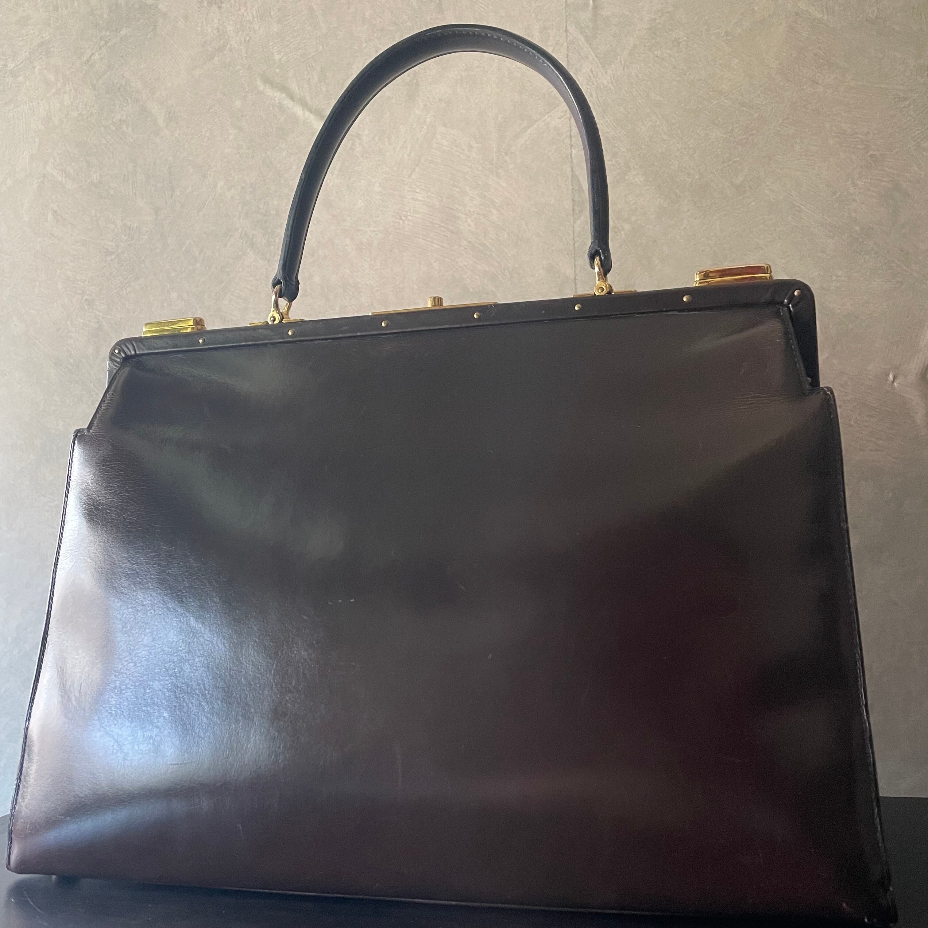 Vintage Hermes Leather Doctor Bag【正規品】 | coussinet（クシネ）