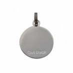 オリジナル スモール イエロー / ベイビー ブルー セントクリストファー ネックレス :GET BACK NECKLACES ゲット バック ネックレスズ