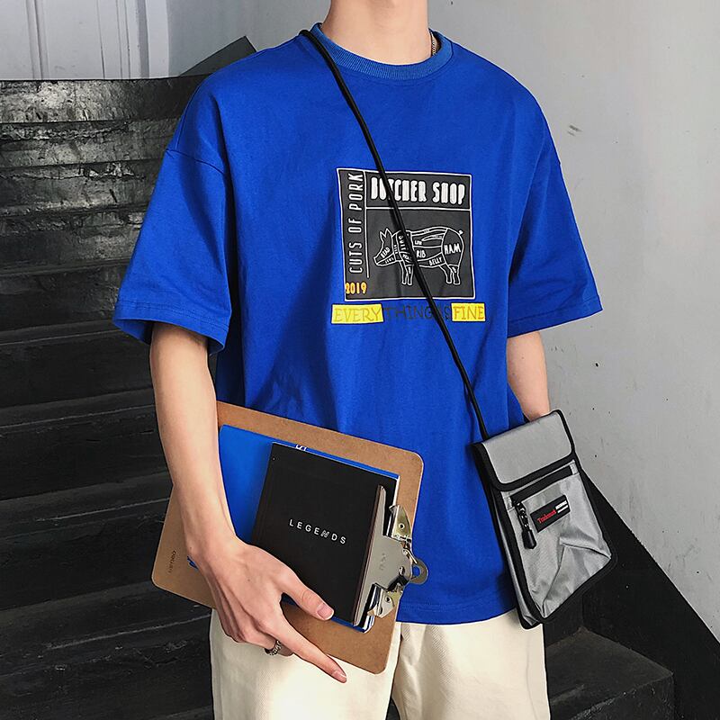 全3色 Tシャツ カットソー プリント カジュアル おしゃれ