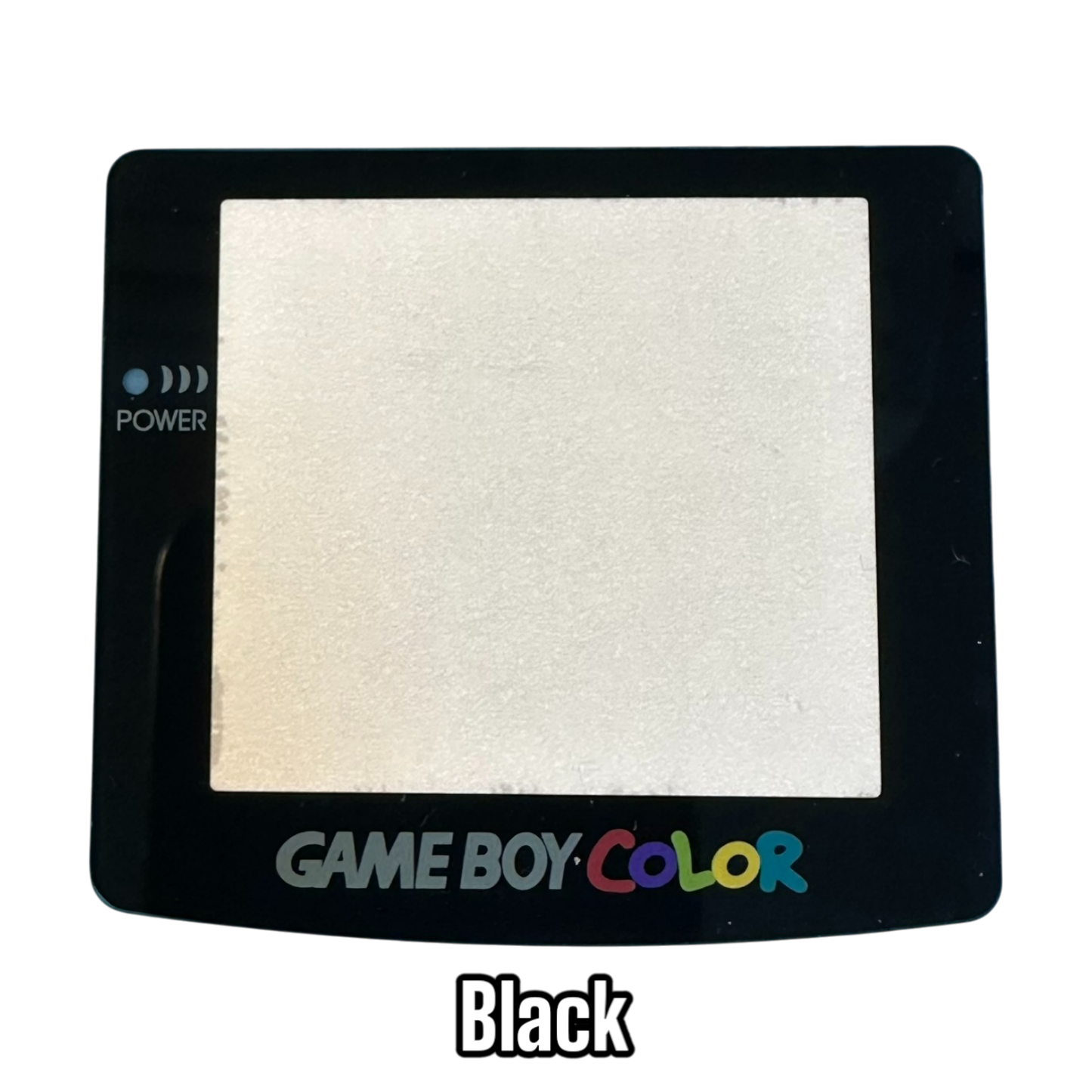 ゲームボーイカラー ガラススクリーン【IPSサイズ】ブラック