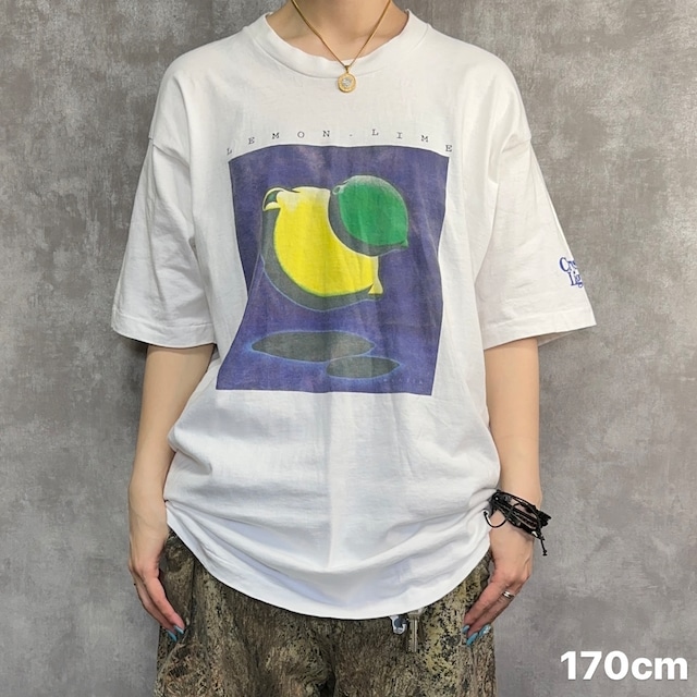 【90's】FRUIT OF THE LOOM  半袖Tシャツ　XL   プリント　Vintage