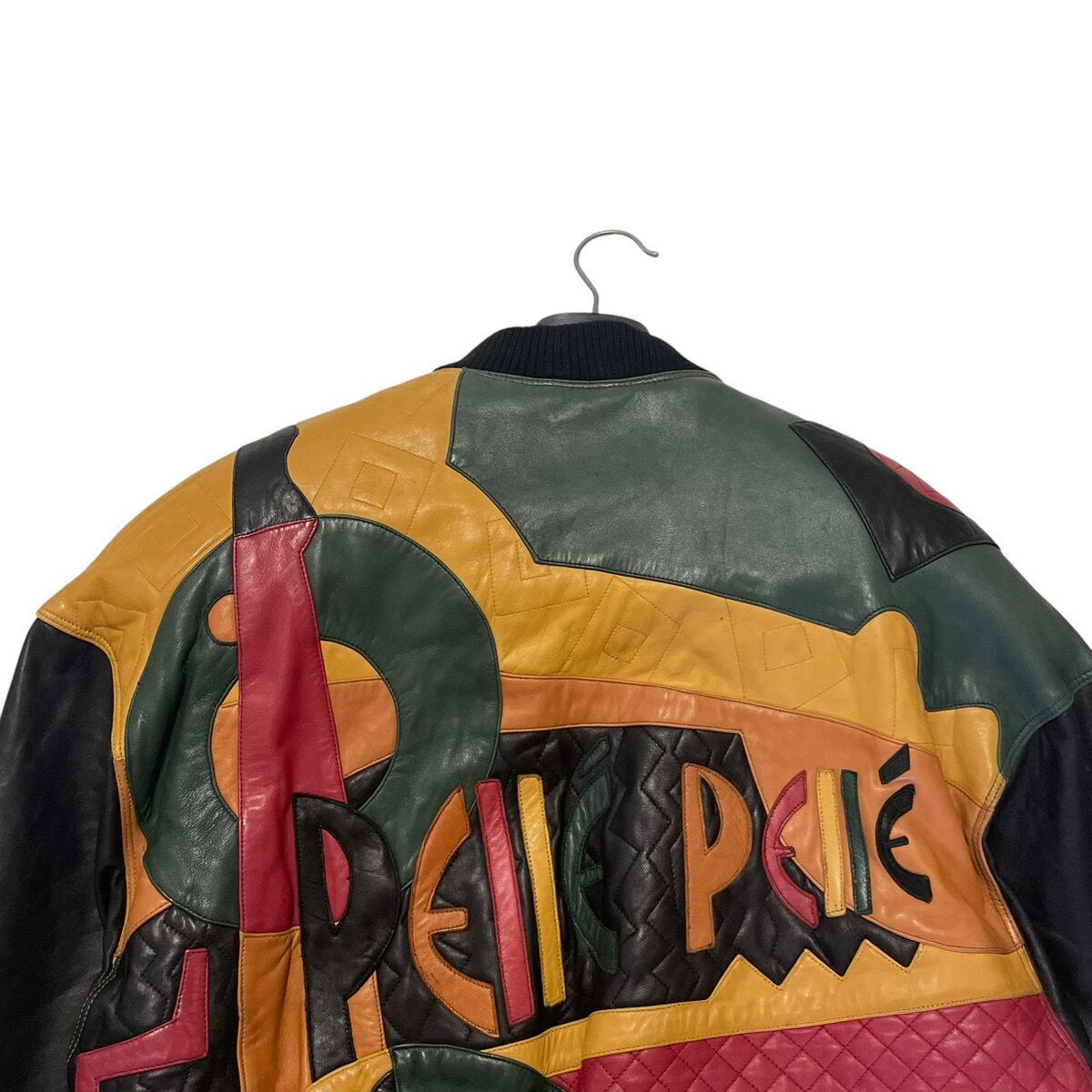 90s PELLE PELLE レザー スタジャン ペレペレ マークブキャナン 稀少 1992 PELLE PELLE marc buchanan ペレペレ マークブキャナン