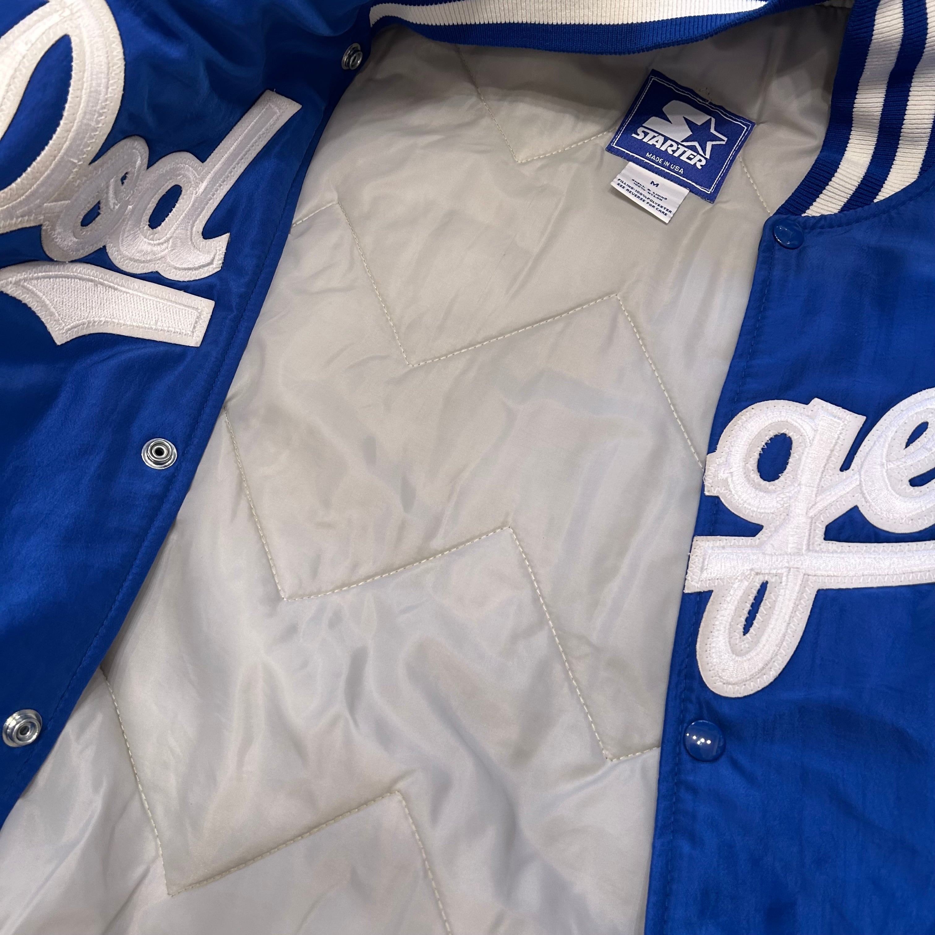 90s MLB Los Angeles Dodgers No.16 Hideo Nomo Nylon Jacket | steez