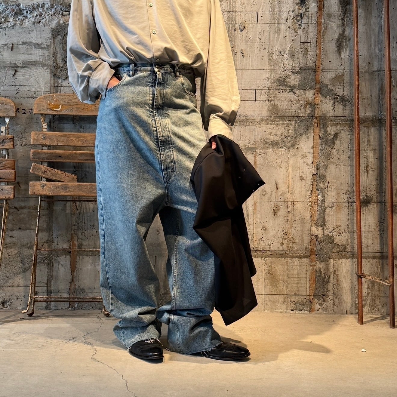 Maison Margiela【メゾン マルジェラ】ドロップライズ デニムジーンズ