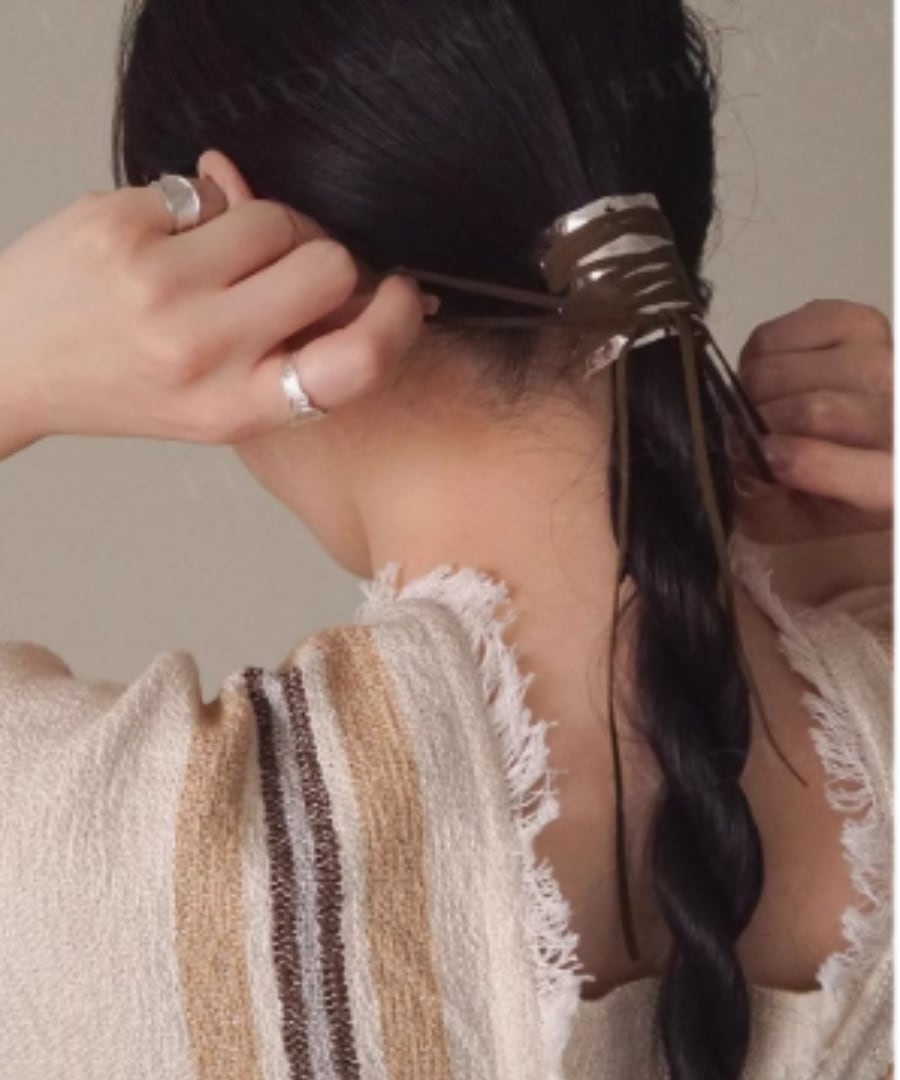 ヘアアクセサリー◆2color【e-70196】