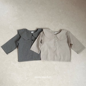 　【予約/おまとめ割】mimi market / sunny sailor blouse