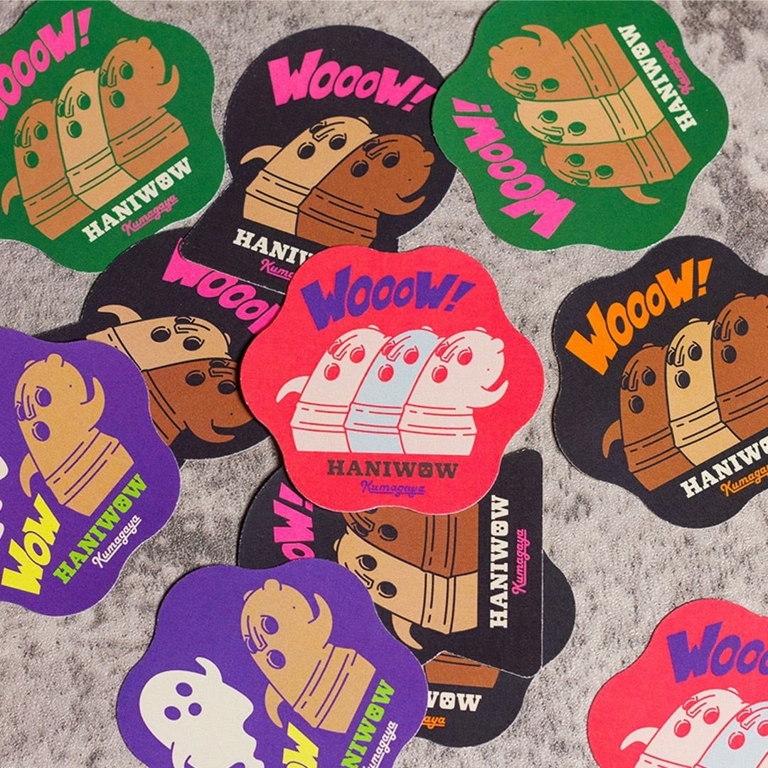 ハニワォ ステッカー