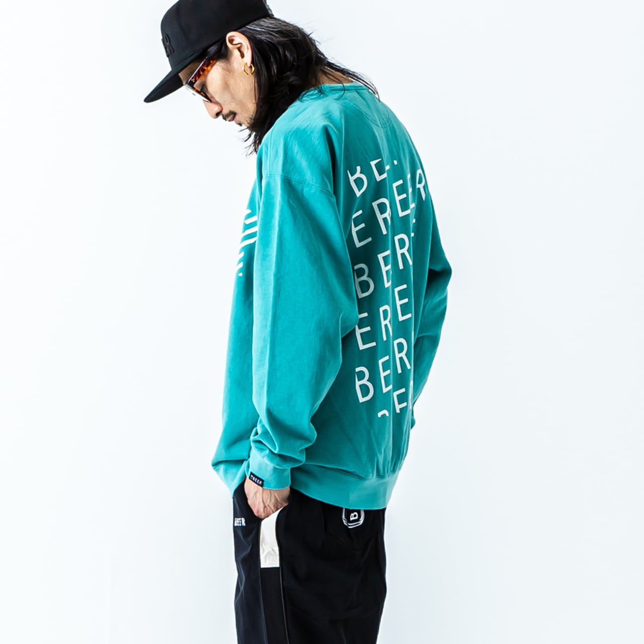 milet GREEN LIGHTS スウェット　トレーナー GREEN LIGHTS Sweat Shirt Mサイズ 全部私の落書きでできてる