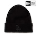 NEW ERA ニューエラ ベーシック カフニット ロサンゼルス・ドジャース Tonal Logo ブラック MLB ニット帽 ユニセックス 15117921