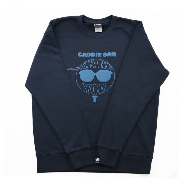 THANKS CADDIE Golf Sweat【Navy】