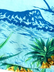 60s South Pacific HAWAIIAN SHIRT MADE IN JAPAN Size M