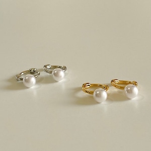 mini mini pearl pierce【 2color 】