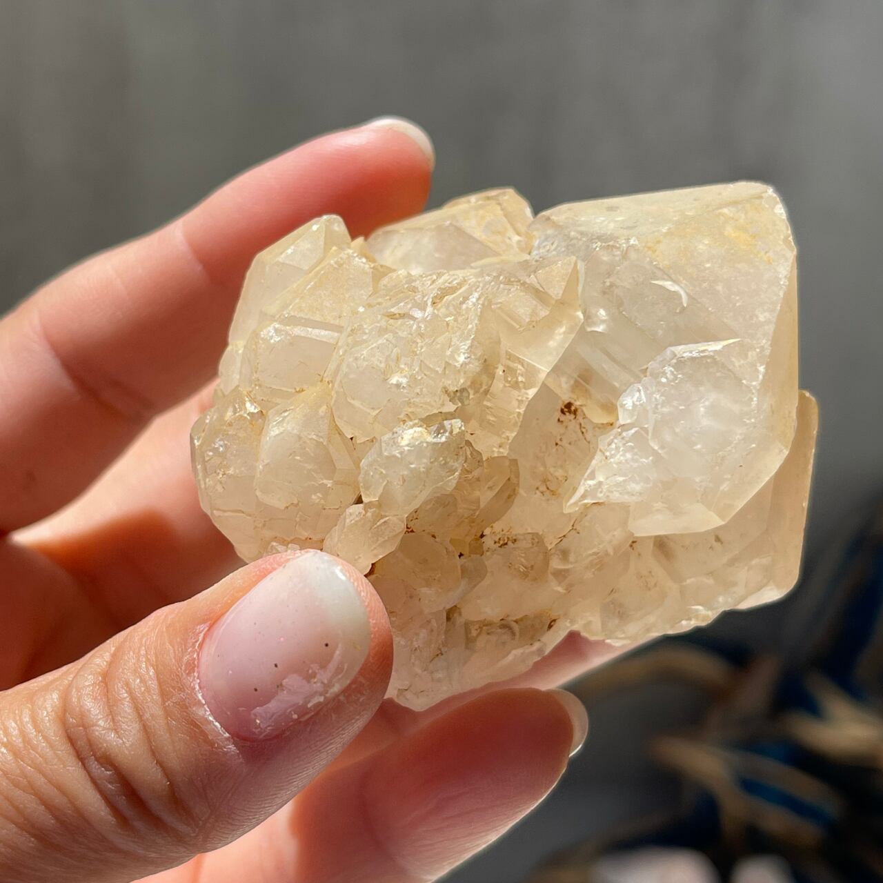 マダガスカル産【キャンドルクォーツ】水晶クラスター ⑨ 鉱物 天然石 