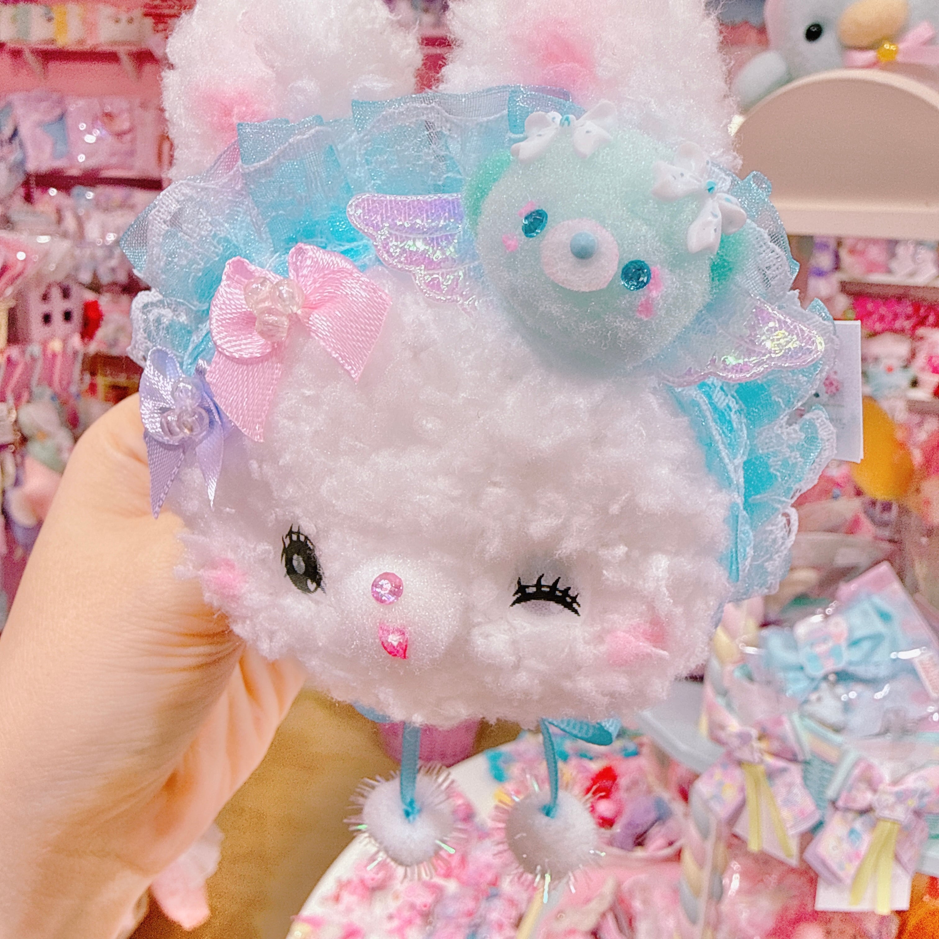 【M4】65-18ウインクするよ♪うさぎ2wayピン