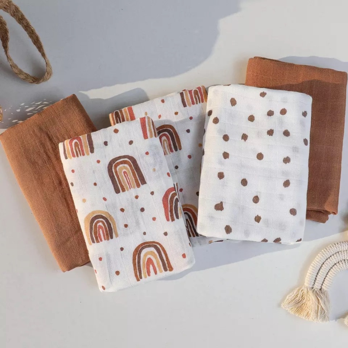 Orange blanket 5種類 オレンジブランケット ベビー用品 テーブルクロス カーテン キッチン ピクニック クロス レトロ