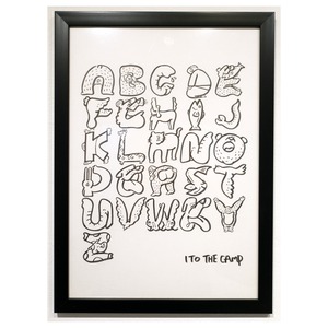 イトウTHEキャンプ　　ABCドローイング no.4