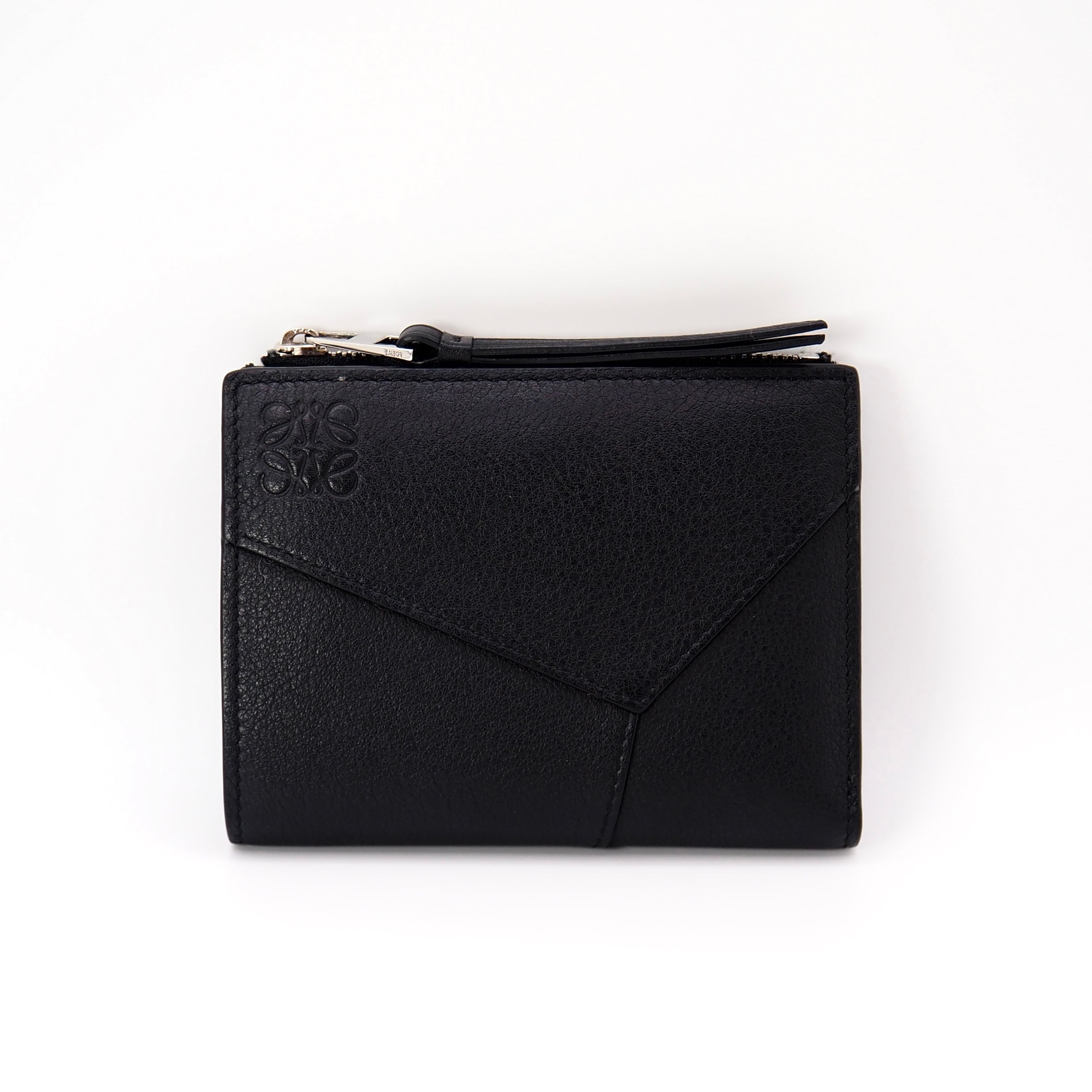 LOEWE パズル スリム コンパクト ウォレット 財布 ロエベ 付属品付き